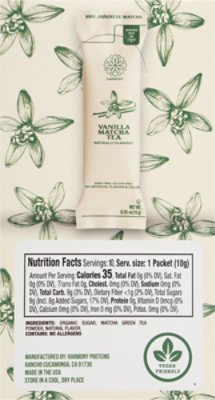 The Frozen Bean Matcha Vanilla Sticks - 10 CT - Image 5