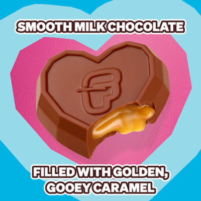 Feastables Valentine Caramel Heart 35g - 1.24 OZ - Image 3