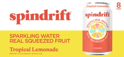 Spindrift Tropical Lemonade 8-12fz - 8-12 FZ - Image 3