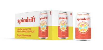 Spindrift Tropical Lemonade 8-12fz - 8-12 FZ - Image 1