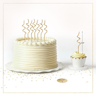 Papyrus Birthday Candles Gold Swirls 12 Count - Each - Image 3