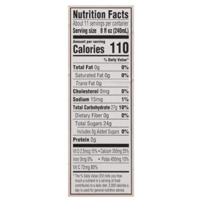 Signature Select 100% Orange Juice W/calcium Vitamin D 89 Fz - 89 FZ - Image 3