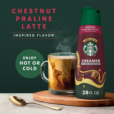 Starbucks Chestnut Praline Creamer, 28 Fz - 28 FZ - Image 3