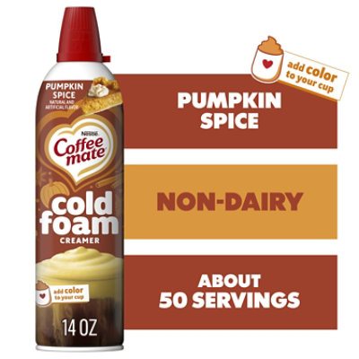 Nestle Coffee Mate Cold Foam Creamer Pumpkin Spice 14 Oz - 14 OZ - Image 1