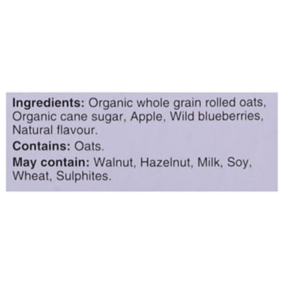 Yumi Organics Blueberry Vanilla Overnight Oats - 8.8 OZ - Image 4