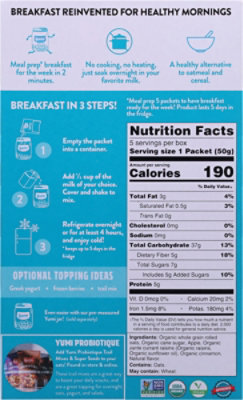 Yumi Organics Apple Cinnamon Overnight Oats - 8.8 OZ - Image 5