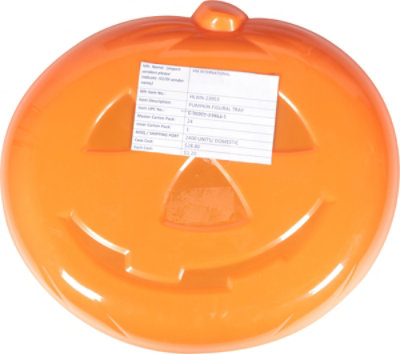 Signature Select Plastic Pumpkin Figure Tray - Each - Image 3