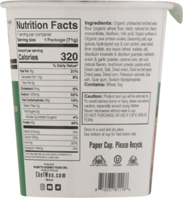 Chef Woo Ramen Noodle Spicy Tequila Lime - 2.5 OZ - Image 6