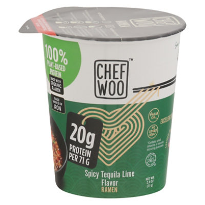 Chef Woo Ramen Noodle Spicy Tequila Lime - 2.5 OZ - Image 2
