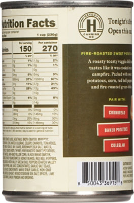 Heyday Canning Co Chili Sweet Potato Fire Roasted - 15 OZ - Image 5