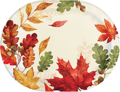 Signature Select Autumn Scatter Oval Platter - 8 Count - Image 1