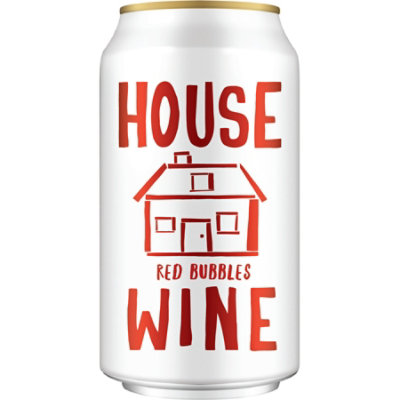 House Wine Red Bubbles Can 355 Ml Wine - 355 ML - Image 1