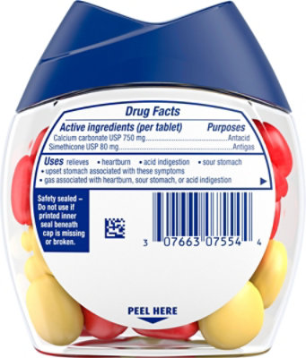 Tums W/gas Rlf Pan Ctd Chw 750/80mg 1x28ct - 28 CT - Image 4