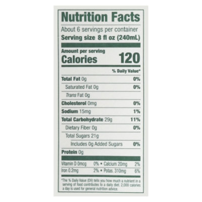 Florida's Natural 100% Orange Peach Mango Juice, 52 Fz - 52 FZ - Image 3
