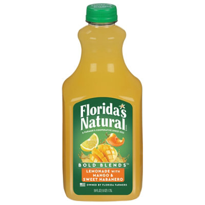 Florida's Natural Lemonade With Mango & Sweet Habanero 59fz - 59 FZ - Image 1