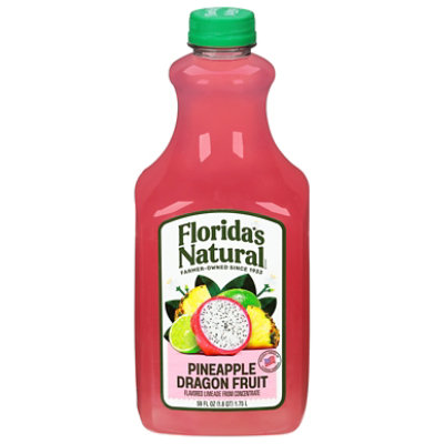 Florida's Natural Limeade with Pineapple & Dragon Fruit - 59 Fl. Oz. - Image 2