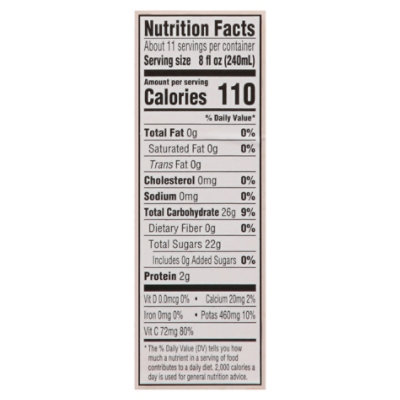 Signature Select 100% Orange Juice No Pulp 89 Fz - 89 FZ - Image 3