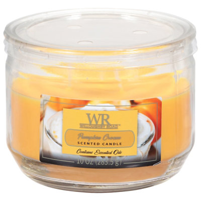 Willoughby Road Pumpkin CrEachchm Candle – 10 Oz - Image 1
