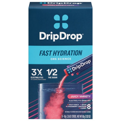 Drip Drop Hydrate Juicy Variety 8pkt - 2.82 OZ - Image 2