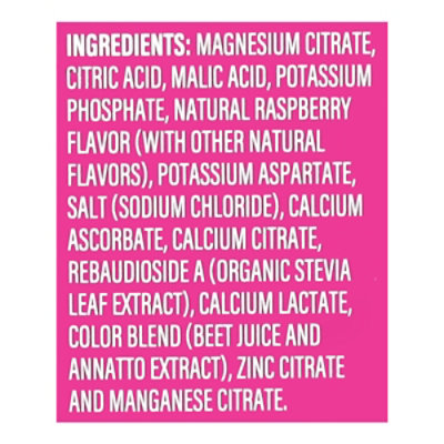 Ultima Replenisher Electrolyte Raspberry 20pkt - 2.3 OZ - Image 4