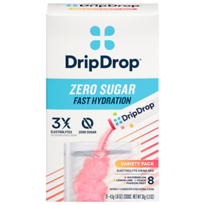 Drip Drop Hydrate Zero Variety 8pkt - 1.3 OZ - Image 2