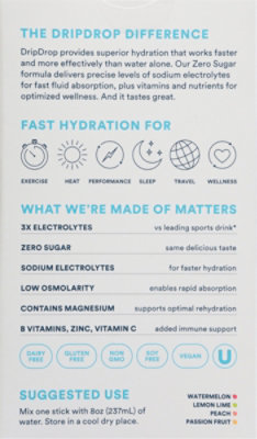 Drip Drop Hydrate Zero Variety 8pkt - 1.3 OZ - Image 5