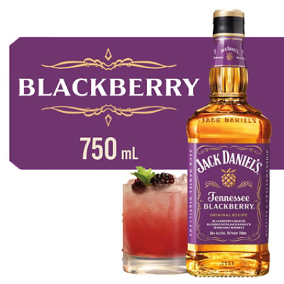 Jack Daniels Blackberry Whiskey - 750 Ml - Image 1