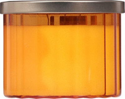Tuscany Candle Cinnamon Pumpkin Ribbed Candle – 12 Oz - Image 4