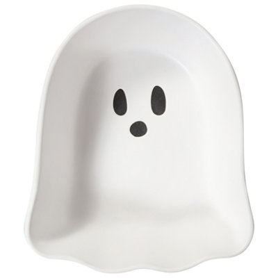 Tabletops Unlimited 8.5 Inch Ceramic Ghost Bowl - Each - Image 1