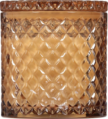 Tuscany Candle Smoked Pumpkin Liquor Quilted Candle – 13 Oz - Image 4