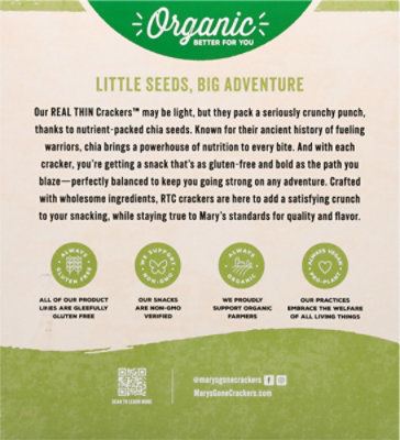 Marys Gone Crackers Garlic Rosemary 4oz - 4 OZ - Image 5
