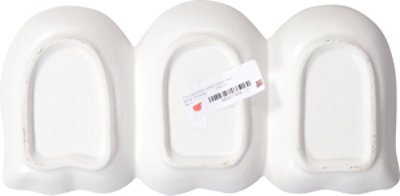 Tabletops Unlimited 3 Section Ceramic Ghost Tray - EA - Image 4