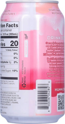 Humm Kombucha Nitro Strawberry Vanilla - 12 FZ - Image 5