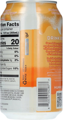 Humm Kombucha Nitro Orange Dream - 12 FZ - Image 5