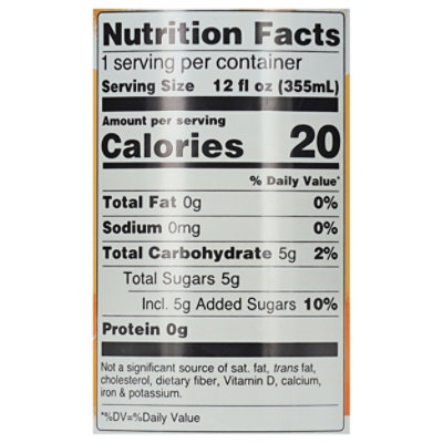 Humm Kombucha Nitro Orange Dream - 12 FZ - Image 3