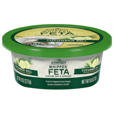 Athenos Cucumber Dill Whipped Feta Cheese - 8 OZ - Image 2