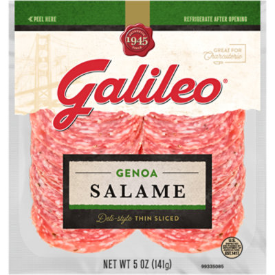 Galileo Genoa Salame - 5 OZ - Image 1