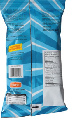Surati Tubes Potato Chili Spicy Crunch - 2.8 OZ - Image 5