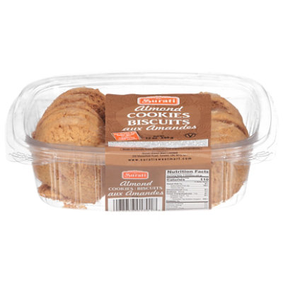 Surati Cookies Almond - 12 OZ - Image 1