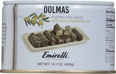 Emirelli Stuffed Vine Leaves With Extra Virgin Olive Oil - 14.1 FZ - Image 5