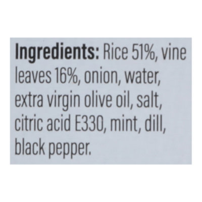 Emirelli Stuffed Vine Leaves With Extra Virgin Olive Oil - 14.1 FZ - Image 4