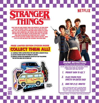 Surfer Boy Pizza Limited Edition Stranger Things Starcourt Mall Supreme Pizza - 25.2 Oz - Image 5