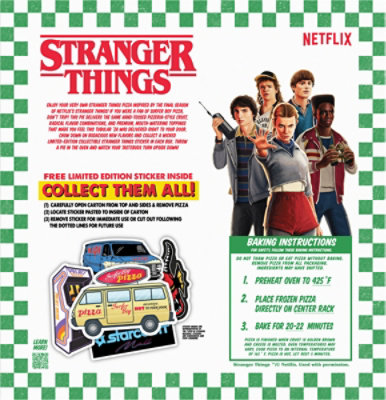 Surfer Boy Pizza Limited Edition Stranger Things Palace Arcade Pepperoni Pizza - 23 Oz - Image 5