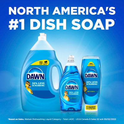 Dawn Ez-squeeze Dishwashing Liquid, Free & Clear Fragrance Free - 24.3 Fl. Oz. - Image 5