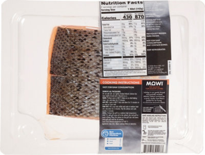 Mowi Atlantic Salmon Portion Lightly Smoked 10 Oz - 10 OZ - Image 5
