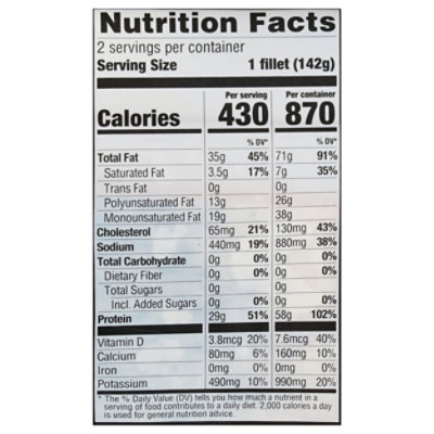 Mowi Atlantic Salmon Portion Lightly Smoked 10 Oz - 10 OZ - Image 3