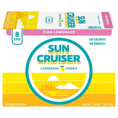Sun Cruiser Lemonade Vodka - 8-12 Fl. Oz. - Image 1