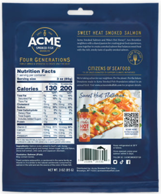 Acme Cold Smoked Salmon With Mikes Hot Honey 3 Oz - 3 OZ - Image 5