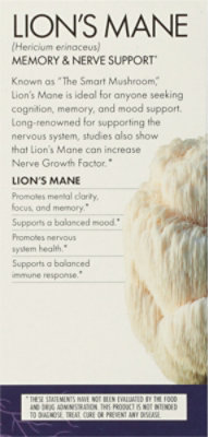 Host Defense Mushrooms Lions Mane Mushrooms - 60 CT - Image 5