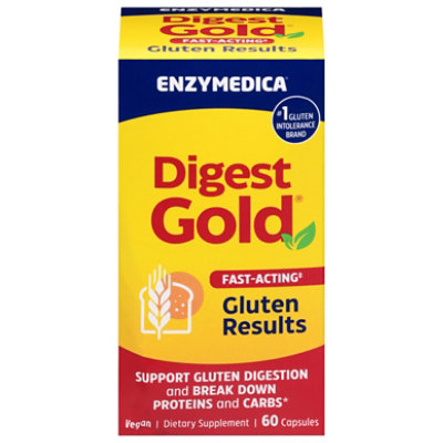 Enzymedica Digest Gold Gluten - 60 CT - Image 2